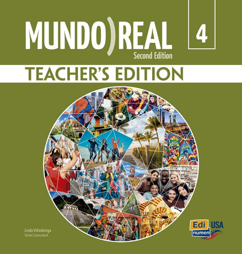 Mundo Real Lv4 - Teacher Print Edition Plus 6 Years Online Premium Access (all Digital Included: LMS+eBook+eWB+eHLL)