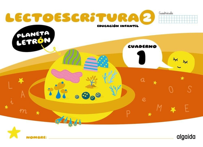 Lectoescritura 2, Educación Infantil, Planeta letrón - Cuaderno