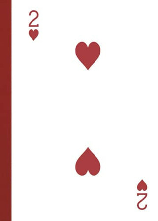 Dos de corazones