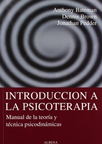 Introducción a la psicoterapia Manual de la teoría y técnicas psicodinámicas