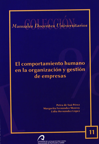 El comportamiento humano en la organización y gestión de empresas