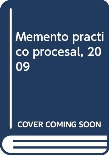 Memento práctico procesal, 2009