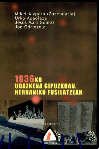 1936ko udazkena Gipuzkoan. Hernaniko fusilatzeak