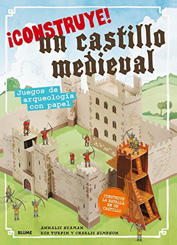 ¡Construye! un castillo medieval juegos de arqueología con papel