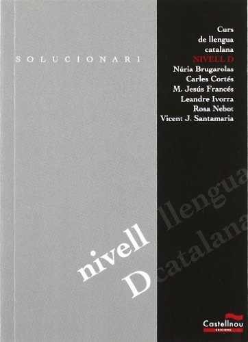 Nivell D llengua catalana : [solucionari]