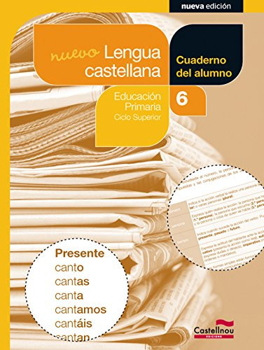 Nuevo lengua castellana, 6 Educación Primaria, ciclo superior Cuaderno de actividades