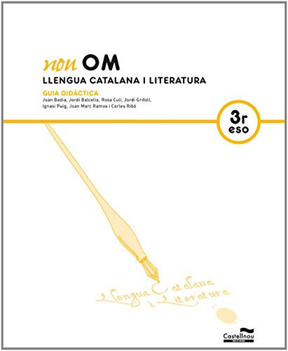 Nou OM, 3r ESO llengua catalana i literatura. Guia didàctica