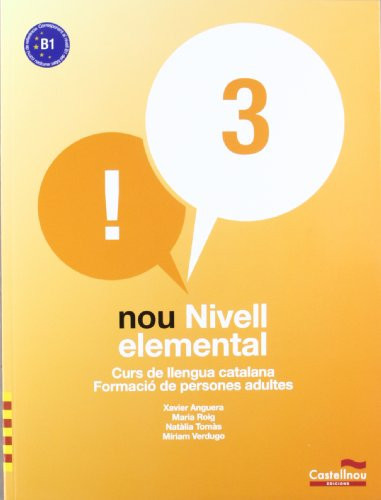 Nou Nivell Elemental 3: Curs de Llengua Catalana-Formació de Persones Adultes