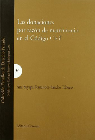 Las donaciones por razón de matrimonio en el Código civil