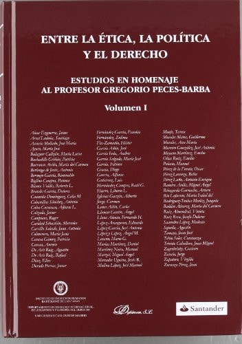 Estudios en Homenaje al Profesor Gregorio Peces-Barba (4 Vols.)