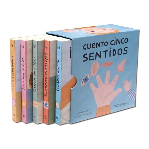 Caixa Conto cinco sentidos (nanOQOs) (Galician Edition)