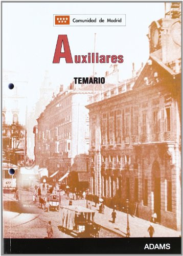 Auxiliares Comunidad de Madrid. Temario