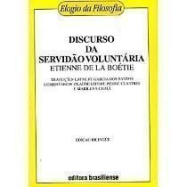 DISCURSO DA SERVIDAO VOLUNTARIA
