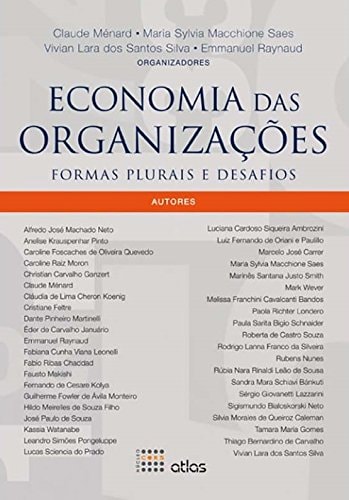 Economia Das Organizações: Formas Plurais E Desafios