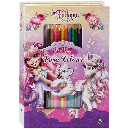 Megakit para Colorir: La Fadinne