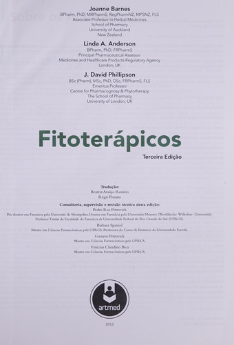 Fitoterapicos (Em Portuguese do Brasil)