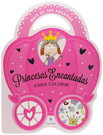 Princesas encantadas para colorir