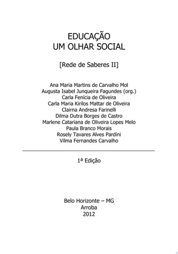 Educação - Um Olhar Social
