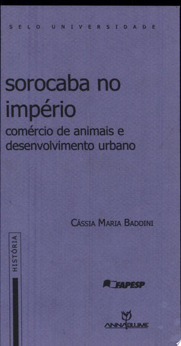 SOROCABA NO IMPERIO: COMERCIO...