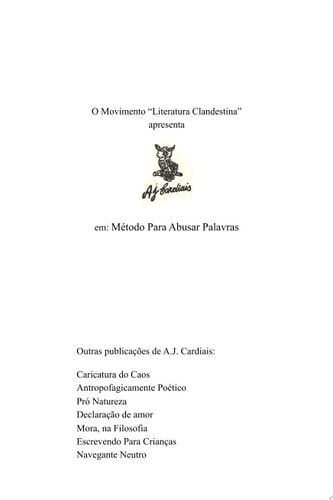 Método Para Abusar Palavras