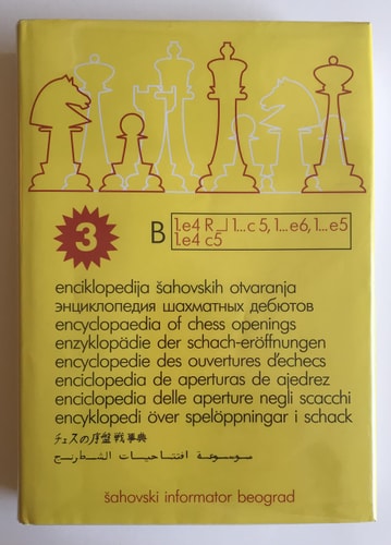 Encyclopedia of Chess Openings 3, B