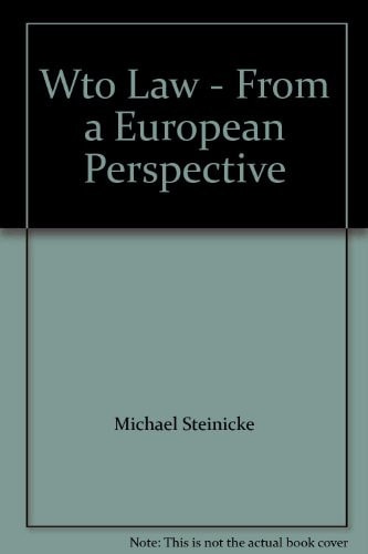 WTO Law from a European Perspective