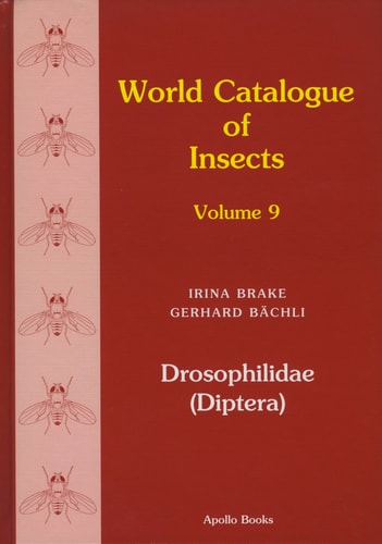 World Catalogue of Insects: Drosophilidae (Diptera)