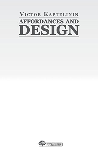 Affordances and Design