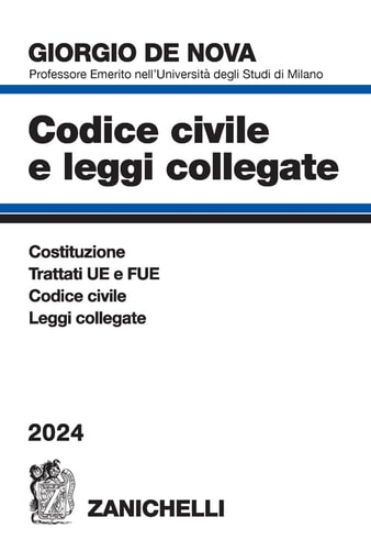 Codice civile e leggi collegate 2024. Con appendice di diritto tributario