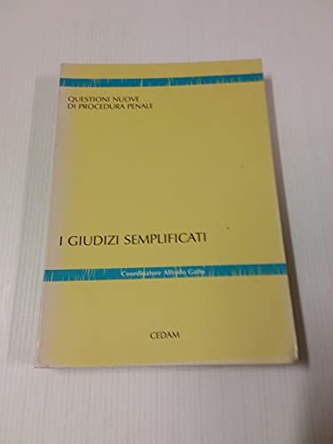 I Giudizi semplificati