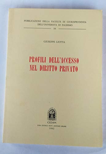 Profili dell'accesso nel diritto privato