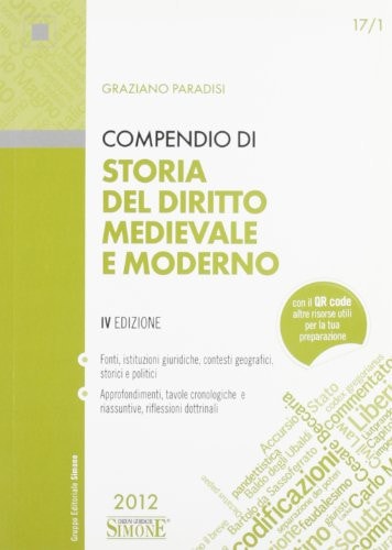 Compendio di storia del diritto medievale e moderno
