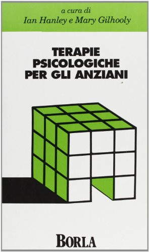 Terapie psicologiche per gli anziani