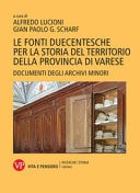Le fonti duecentesche per la storia del territorio della provincia di Varese documenti degli archivi minori