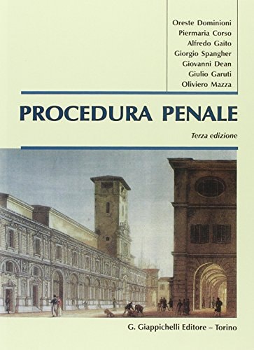 Proceduara penale Terza edizione