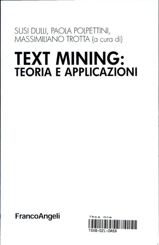 Text mining: teoria e applicazioni