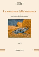 La letteratura della letteratura atti del XV Convegno internazionale della MOD, 12-15 giugno 2013