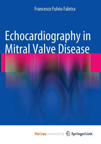 Echocardiography in Mitral Valve Disease