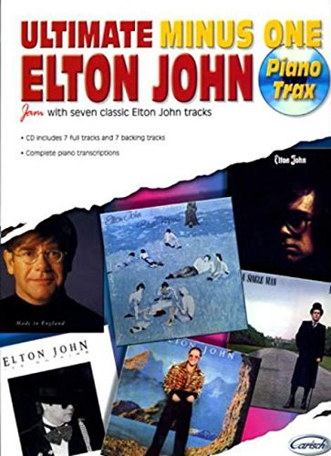 Ultimate Minus One ELTON JOHN Piano Trax with CD