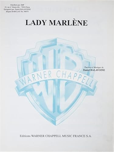 DANIEL BALAVOINE: LADY MARLENE