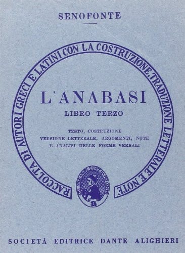 ANABASI LIBRO III, TRADUTTORE
