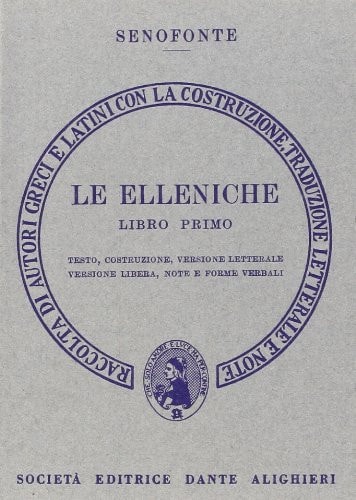 ELLENICHE LIBRO I, TRADUTTORE