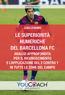 Le superiorità numeriche del Barcellona FC. Analisi approfondita per il riconoscimento e l'applicazione del 2 contro 1 in tutte le zone del campo