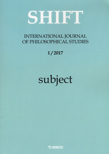 Shift. International journal of philosophical studies (2017)