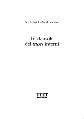 Le clausole dei trusts interni