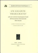 Un gigante trascurato? 1988-2008, vent'anni di promozione di studi dell'Associazione internazionale Dino Buzzati