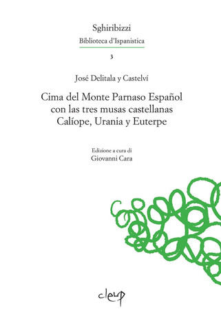Cima del Monte Parnaso Español con las tres musas castelanas Calíope, Urania y Euterpe