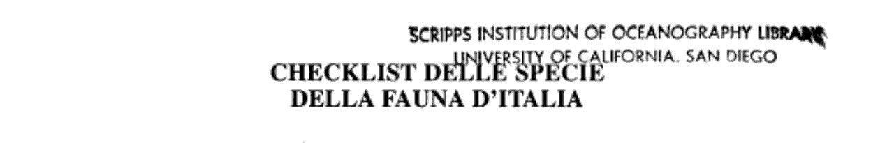 Checklist delle specie della fauna italiana Vertebrata / di Giovanni Amori ...