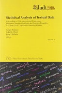 JADT 2010. Statistical Analysis of Textual Data Proceedings of 10th International Conference. CD-ROM