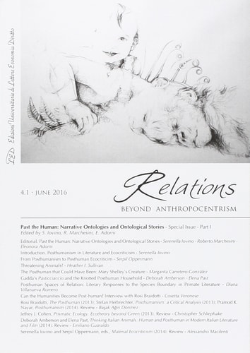 Relations 4.1 - June 2016 Past the Human: Narrative Ontologies and Ontological Stories: Part I
